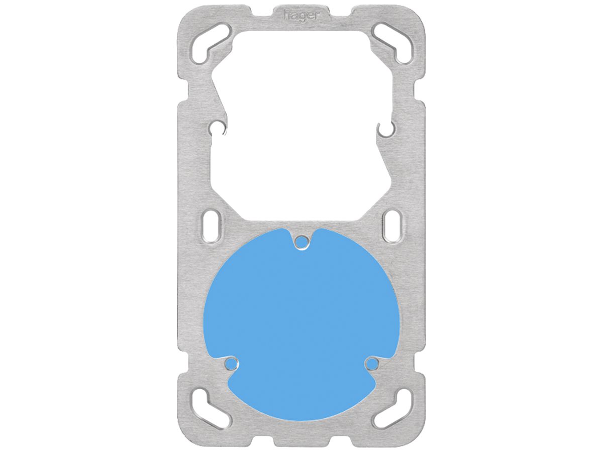 UP-Befestigungsplatte Hager Gr.I-I 77×137mm