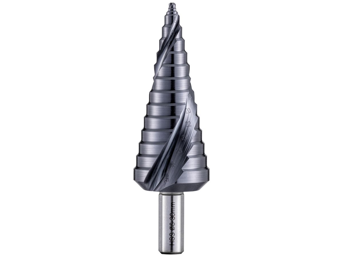 Stufenbohrer EFCO SBR-TiX HSS-Co5 Ø6…30×100mm 135°