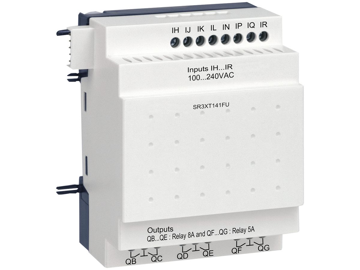 Digitale Erweiterung Schneider Electric 8e/6a 100…240VAC zu Zelio Logic 3