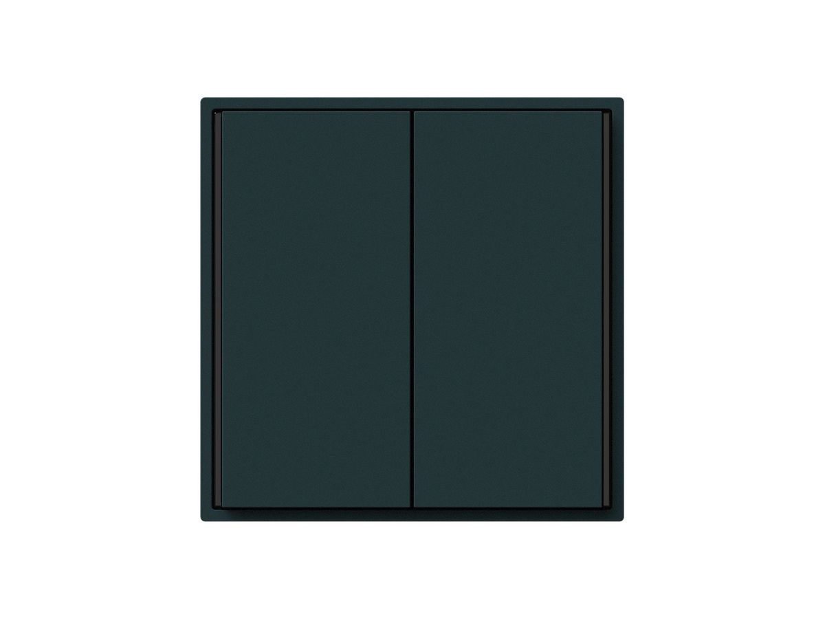 Taster KNX KAL 2×Tasten 4×Betätigungspunkte LED schwarz
