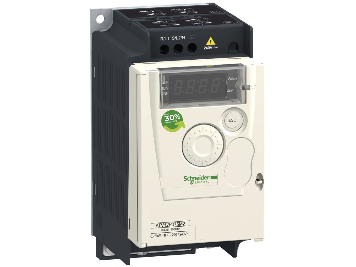 Frequenzumrichter Schneider Electric 0.75kW 4.2A 240V