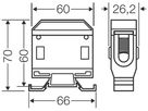 Verbindungsklemme Hensel, bis 70 mm², Cu, 1-polig