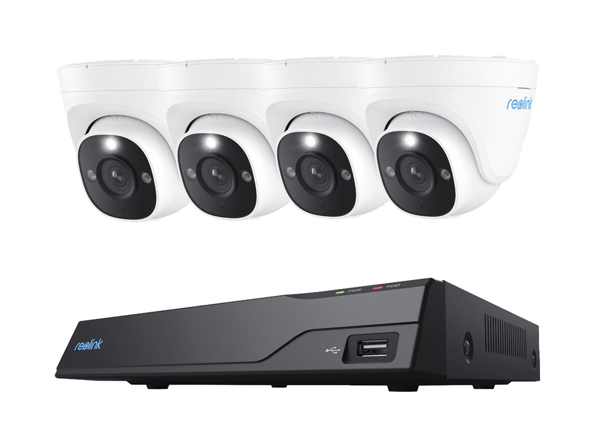 Videoüberwachungssystem Reolink NVS8-8MD4 4×Kameras 8MP PoE 12000GB