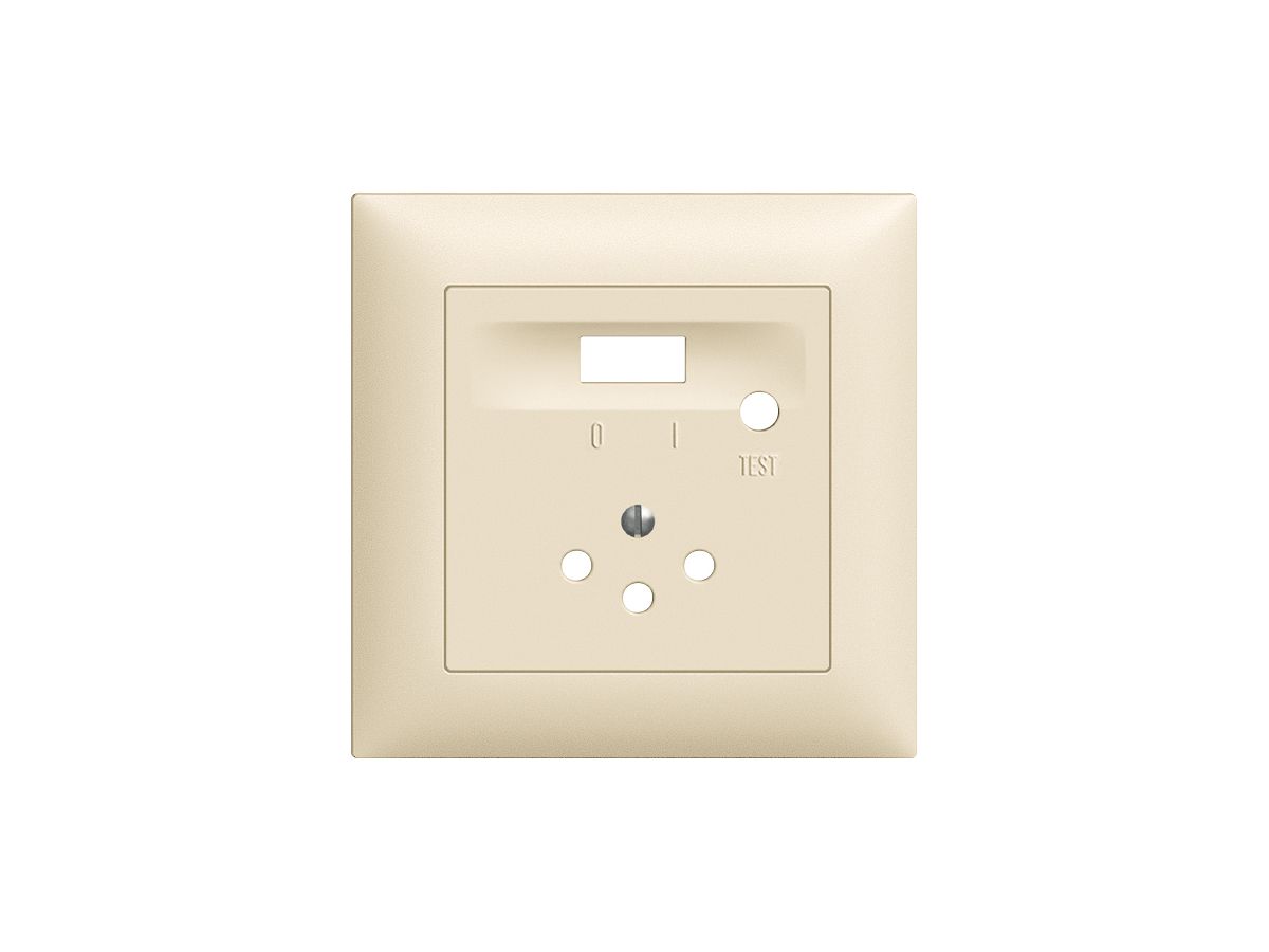 Frontset EDIZIOdue crema 88×88mm T12 FI