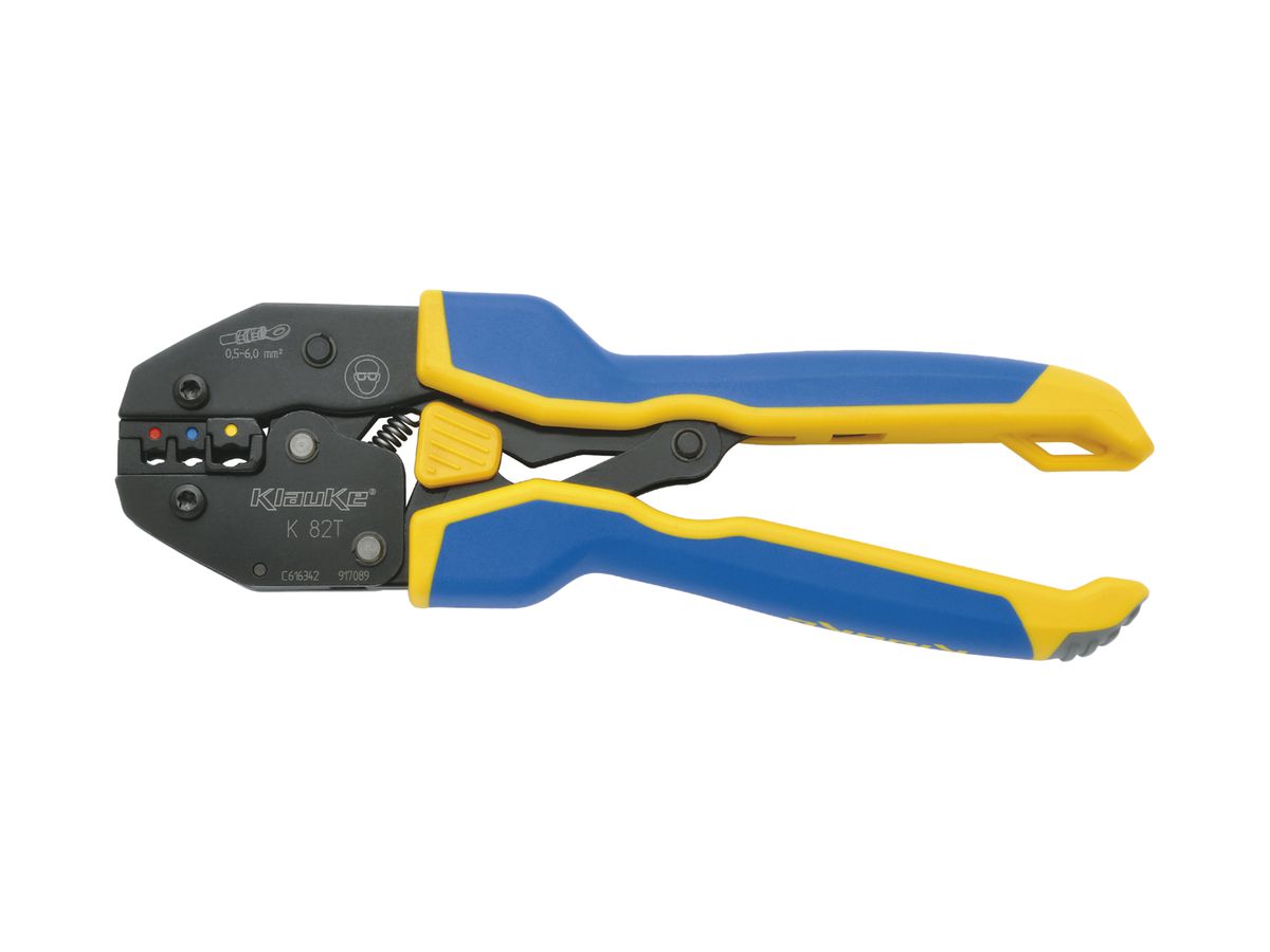 Presswerkzeug Klauke für isolierte Kabelverbindungen 0.5…6mm²