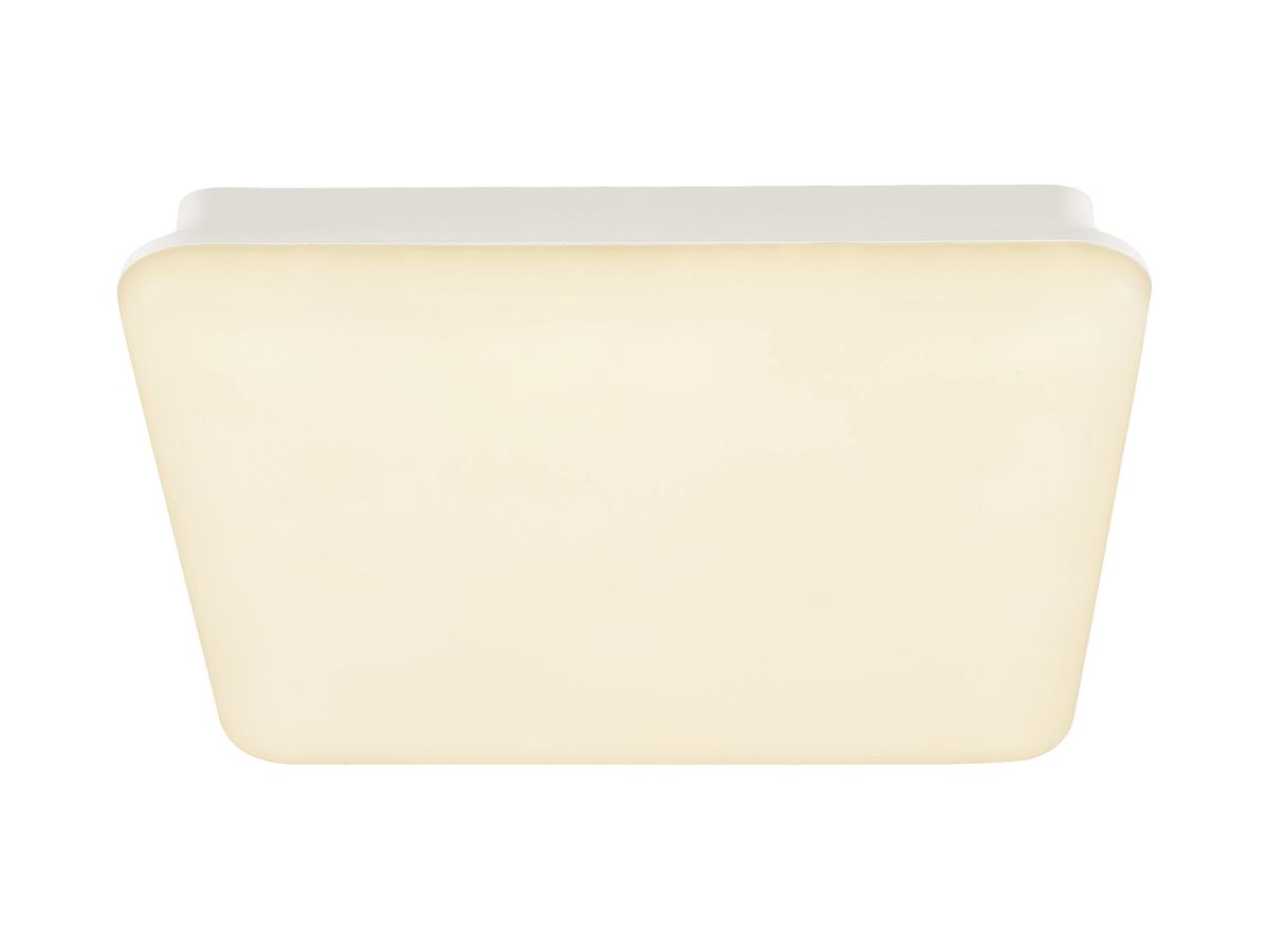 LED-Decken-/Wandleuchte SLV SIMA SENSOR SQUARE 24W 2200lm 3000K IP44 weiss