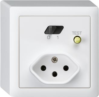 Steckdosen mit Fehlerstromschutz