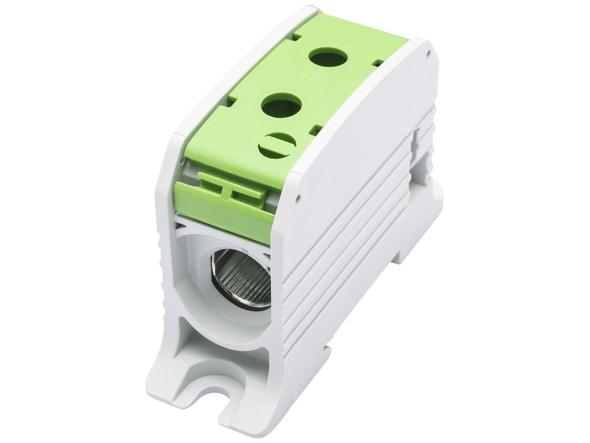 Verteilerblock Bals RKA 95 1P 200A 1×Eingang 1×Ausgang 10…95mm² grün
