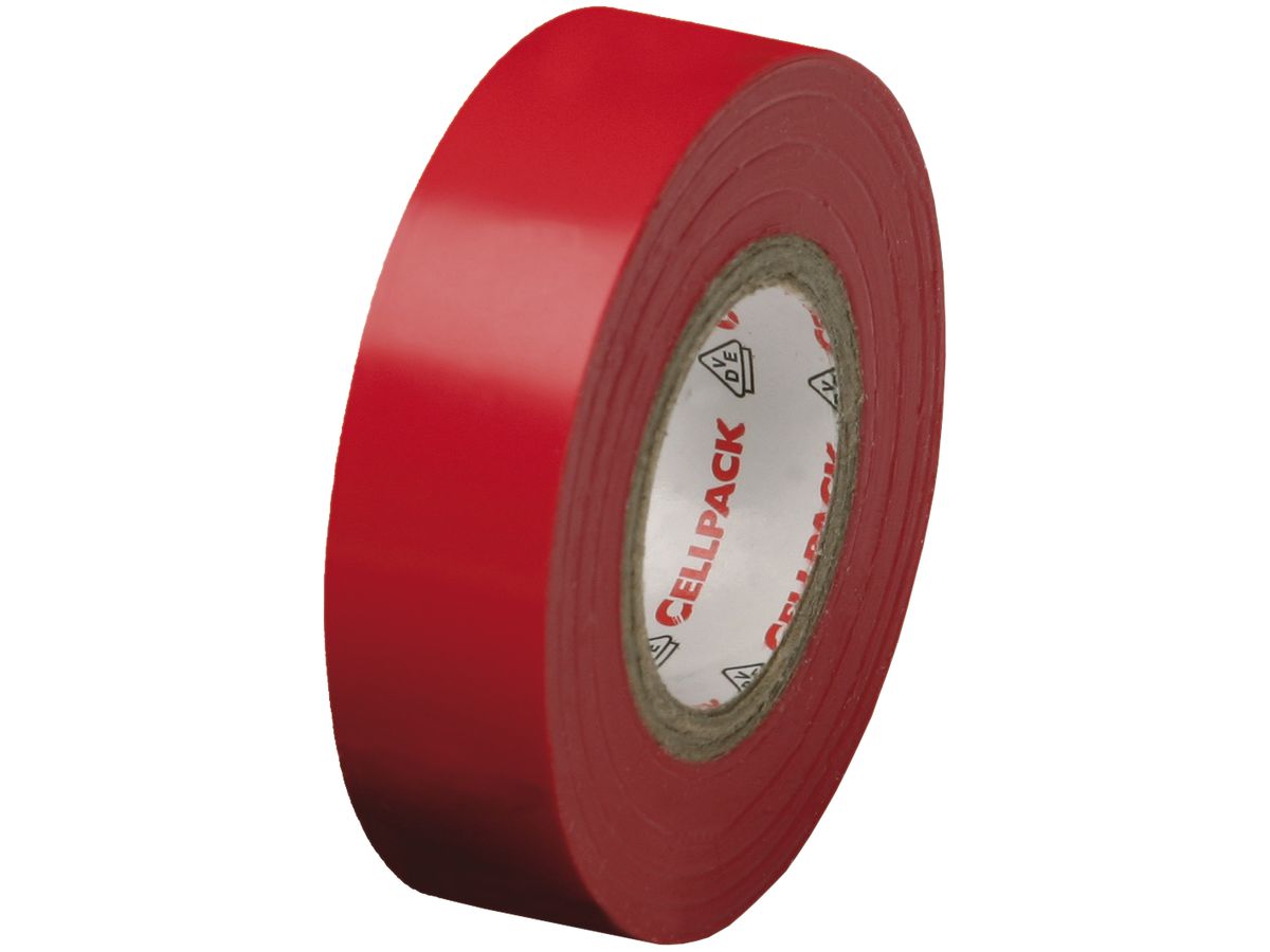 Isolierband Cellpack 128 15mm×10m rot