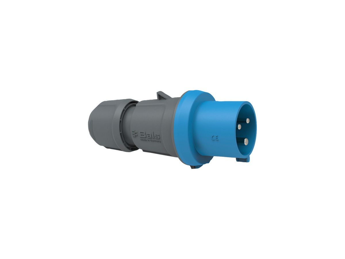 Stecker CEE Bals INNOLINQ 3P 32A 230V blau 6h IP54 schraublos