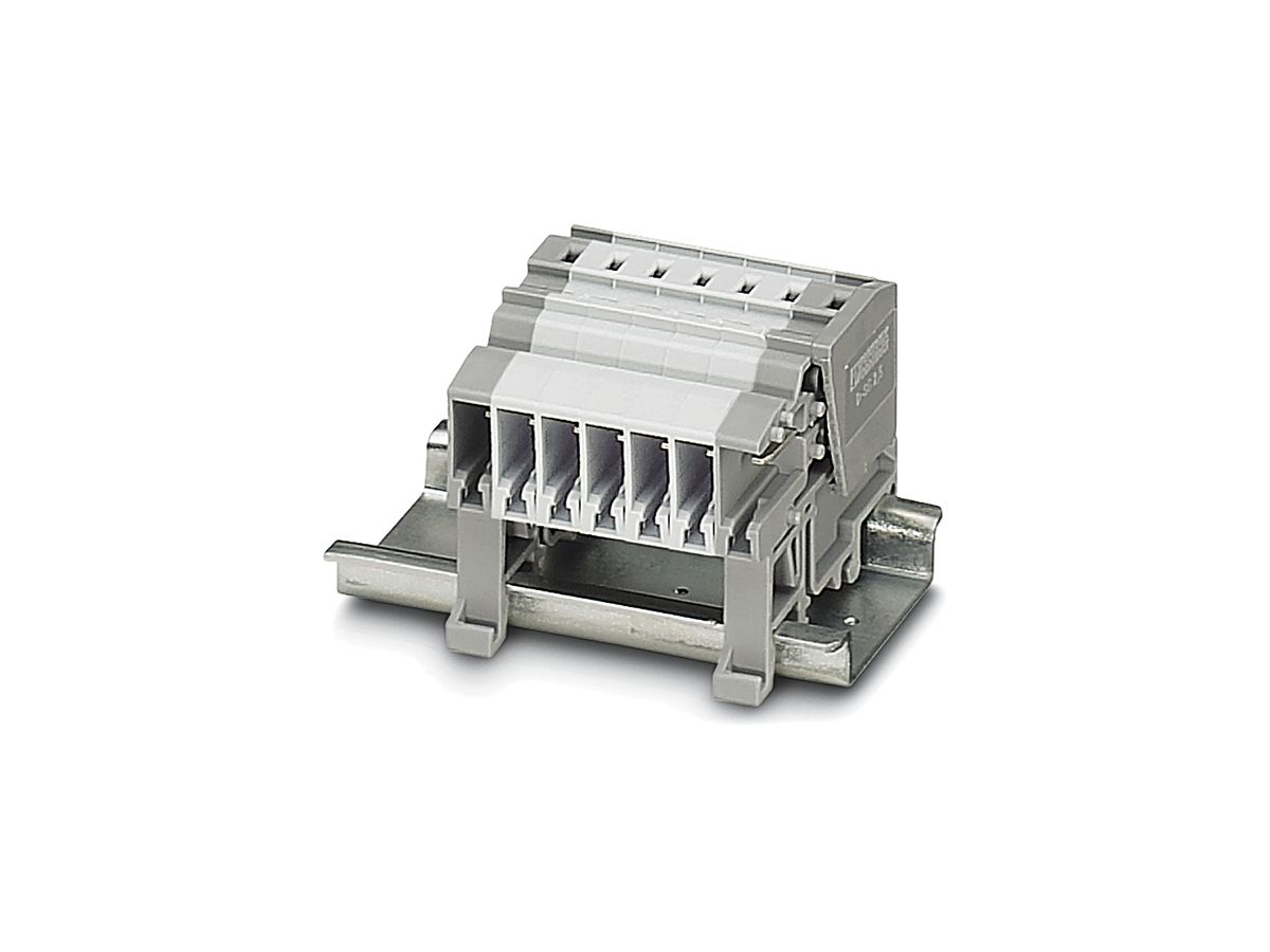 Kupplung 0.08…4mm² grau Zugfederanschluss SC 2.5-NS/1-L