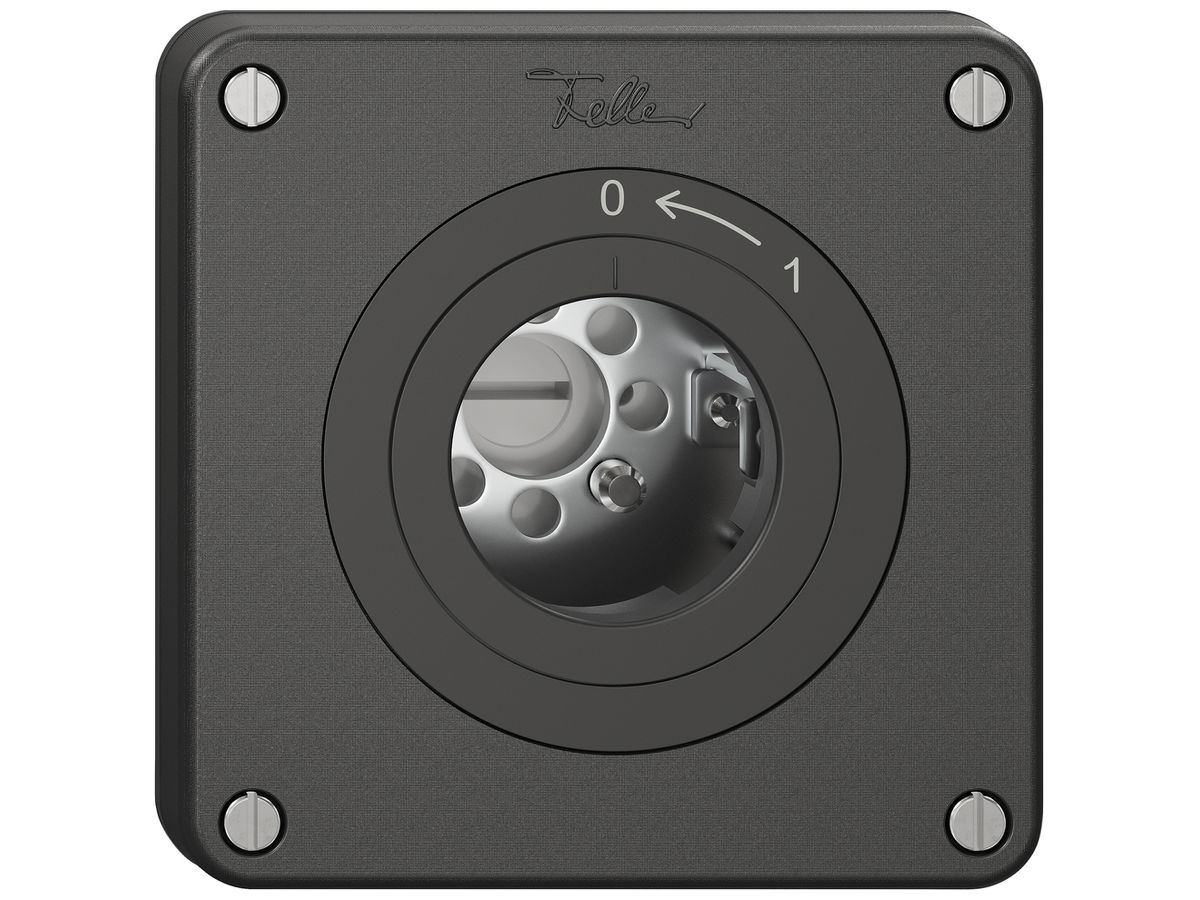 Schlüsselschwenktaster NEVO SNAPFIX® 1P 1NO 16A 400V 0<-1 sz