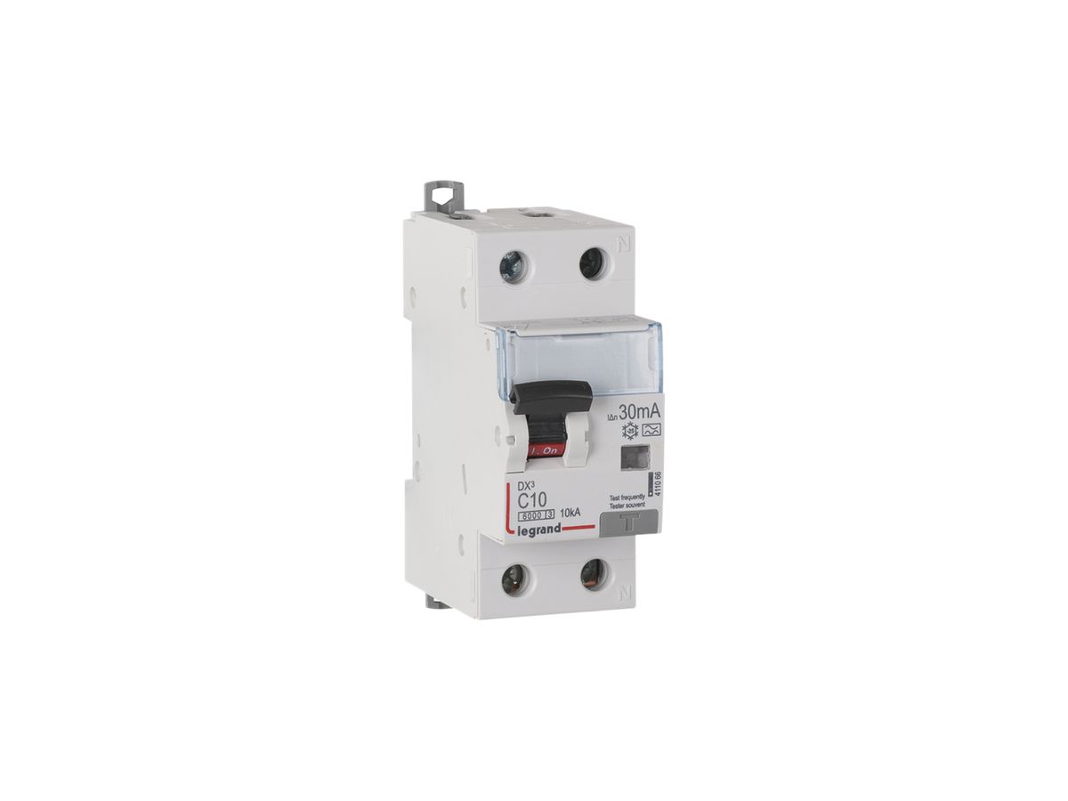 Fehlerstrom-/Leitungsschutzschalter Legrand C 2P 32A 6000A 30mA TypA