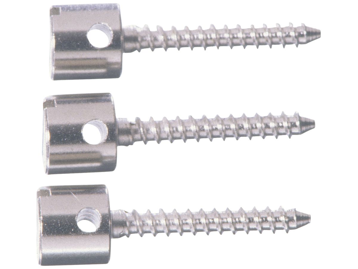 Plombierschraube Grimm 28mm M9 Stahl Schraubschlitz