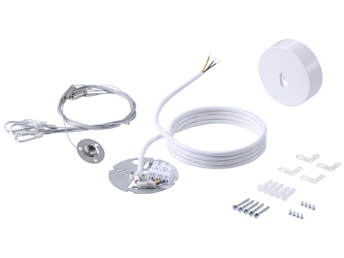 Seilabhängung-Set Philips RC159Z SME-3 Stahl 1800mm weiss