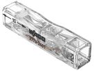 Durchgangsverbinder WAGO 2773 ohne Hebel 2×4mm² transparent