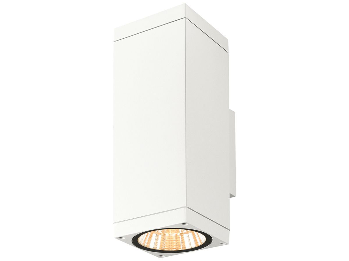 LED-Wandleuchte SLV THEO PRO L 30W 3600lm 2700K IP65 DALI direkt/indirekt weiss