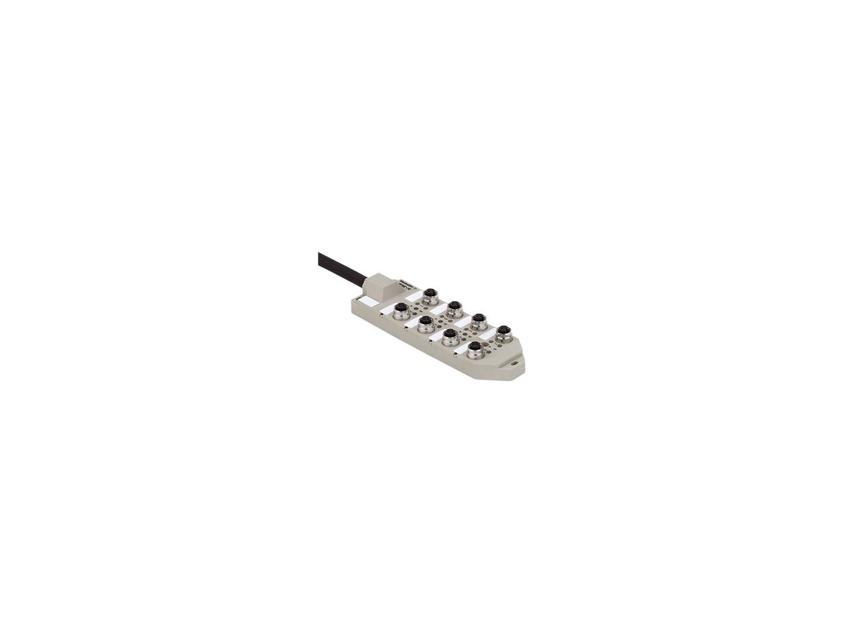 Verteiler Weidmüller SAI-8-F FC Fixkabelversion 8 Buchsen 4L M12 10m