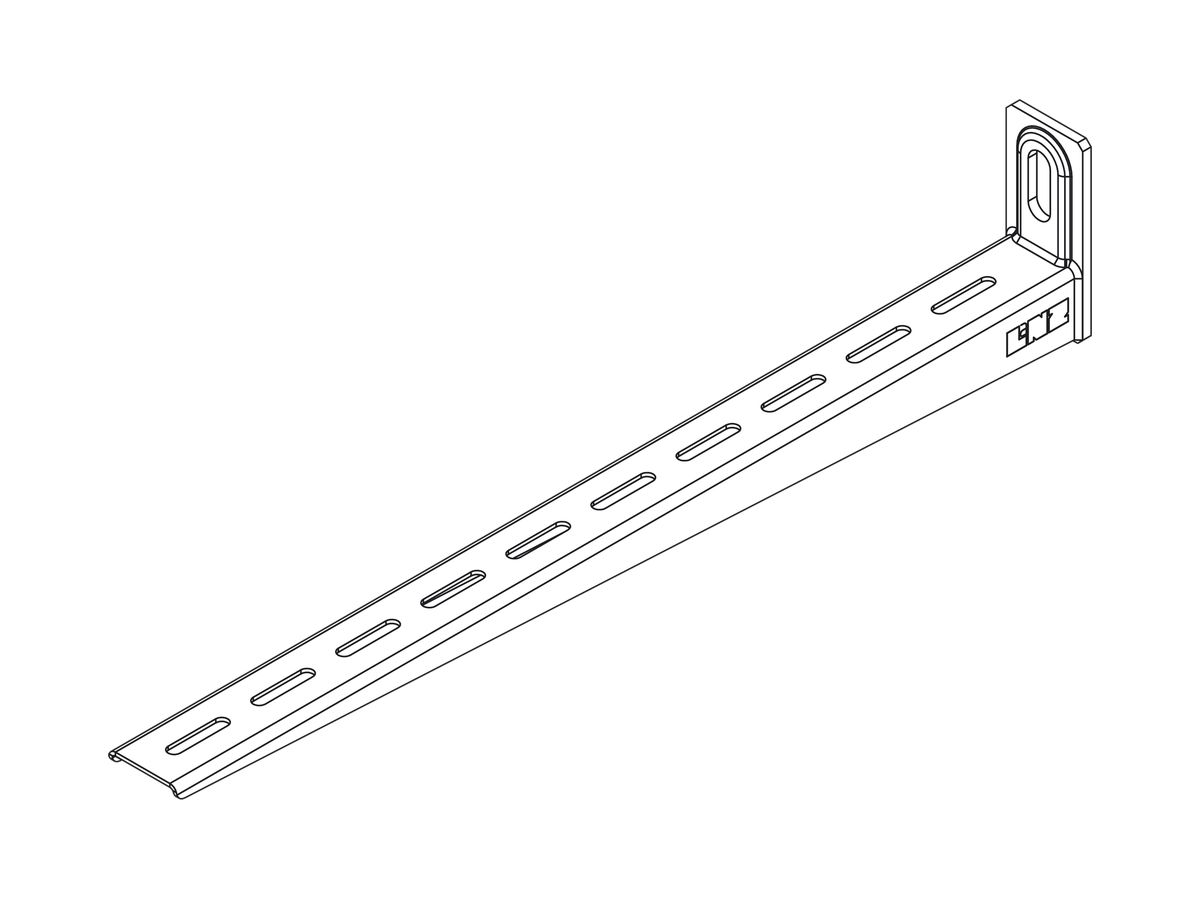 Ausleger Lanz flach 200mm verzinkt