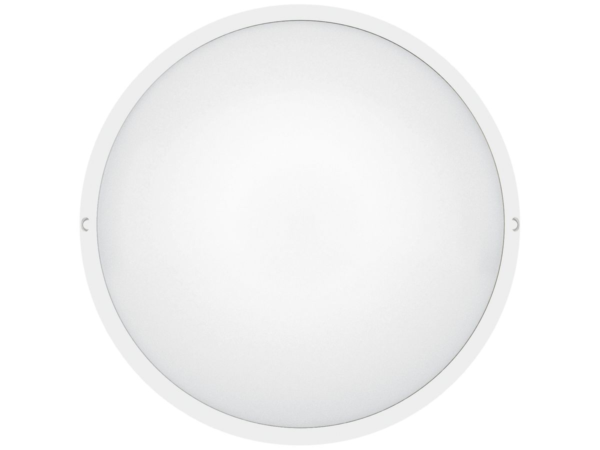 LED-Decken-/Wandleuchte ASTREO 800lm 10W ON/OFF Ø328mm vandalensicher weiss