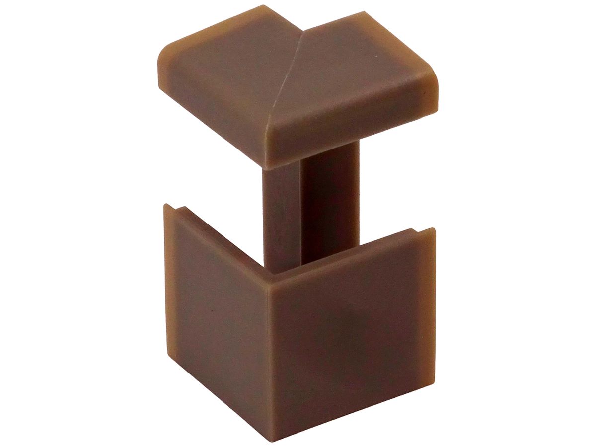 Ausseneck ELBRO 60×20mm 90° goldbraun