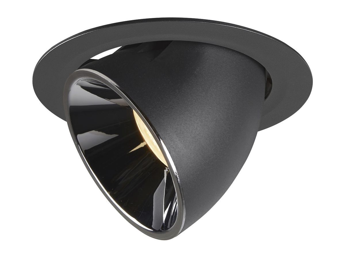 EB-LED-Downlight SLV NUMINOS GIMBLE XL, 37.4W 1050mA 3500lm 3000K 55° sz/chr