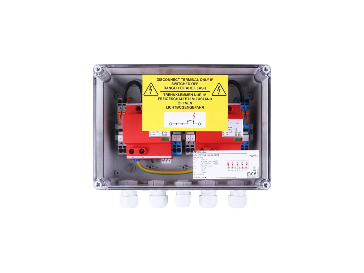 Generatoranschlusskasten DEHN SE DCU 2 YPV 1+2 1000 2M 2S FM