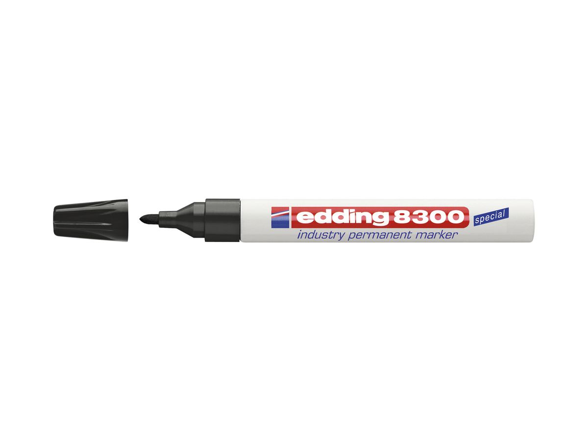 Markierstift edding Permanentmarker 8300 schwarz