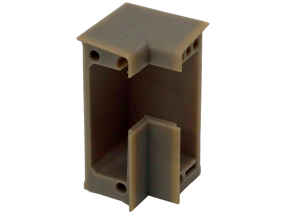 Inneneck ELBRO 60×20mm 90° anthrazit