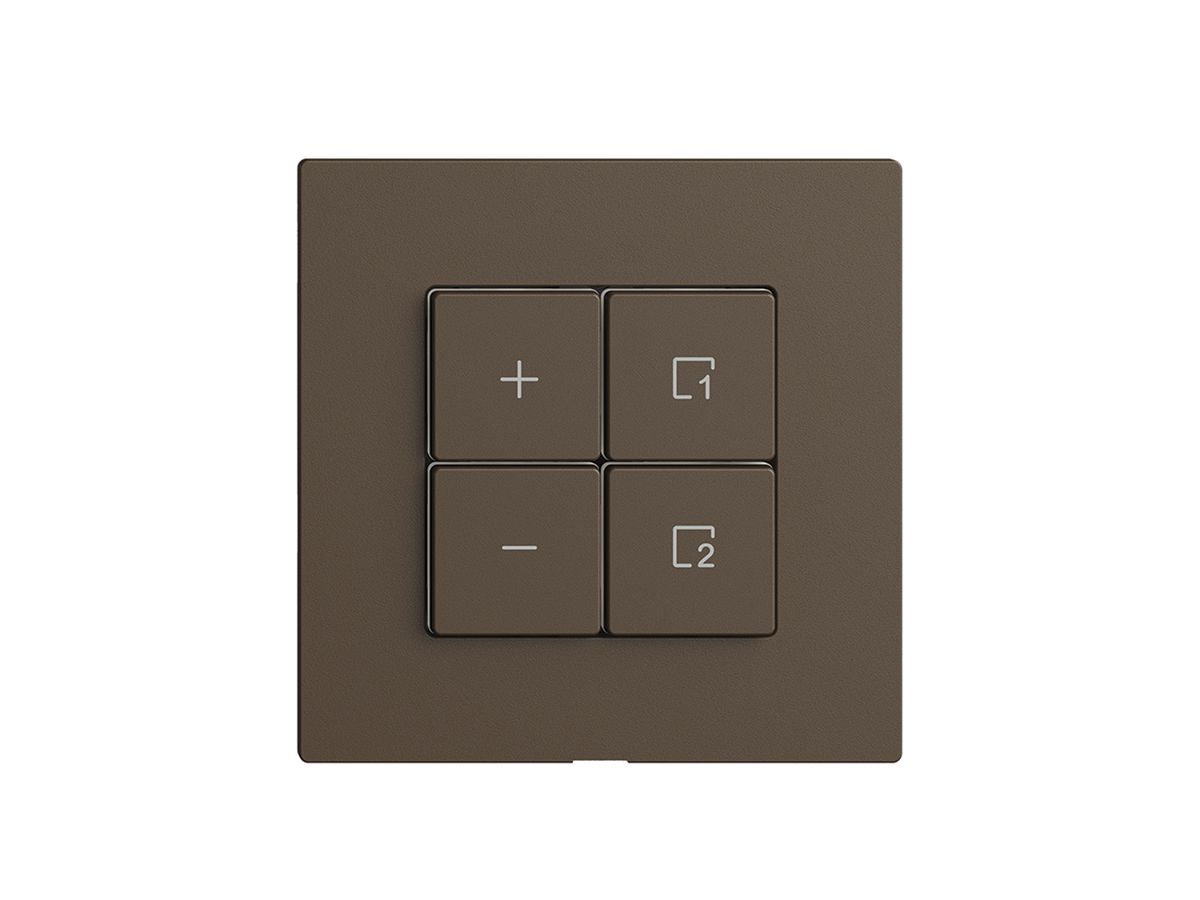 Dimmer Uni-LED 1K/4T Szene WLAN Edue Wiser coffee