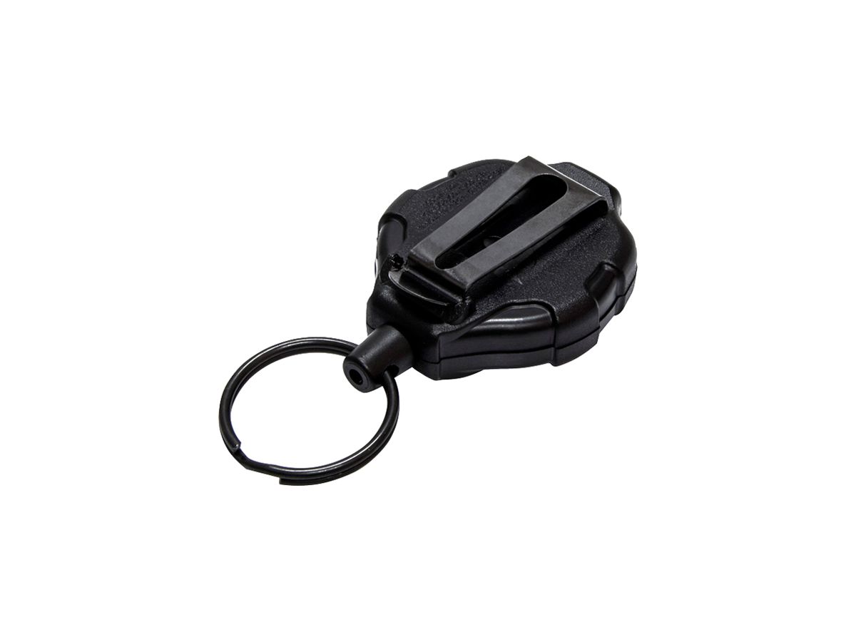 Roll-Schlüsselanhänger Key-Bak F-KB RATCH-IT CL 120cm Unisex Kunststoff schwarz