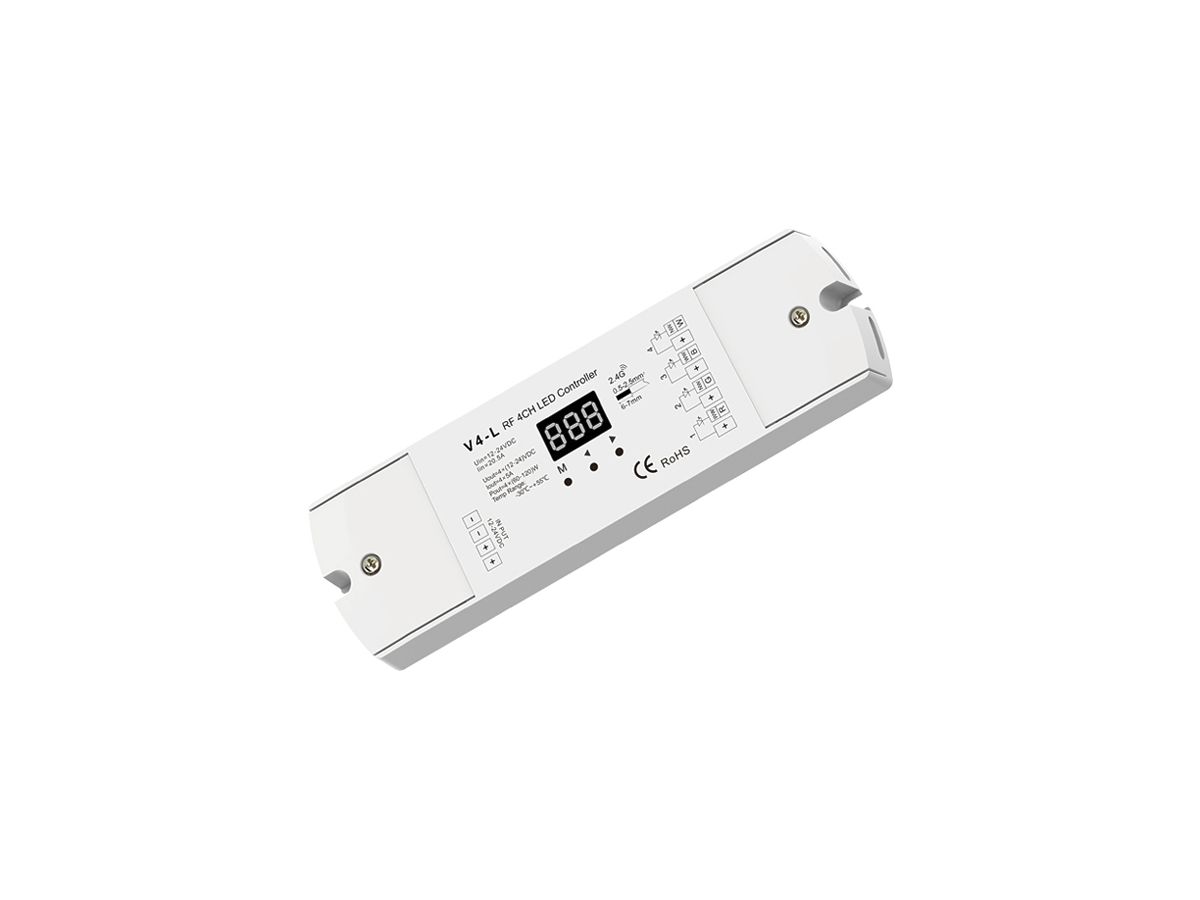 Funkempfänger DOTLUX IP20 12…24V 4×5A