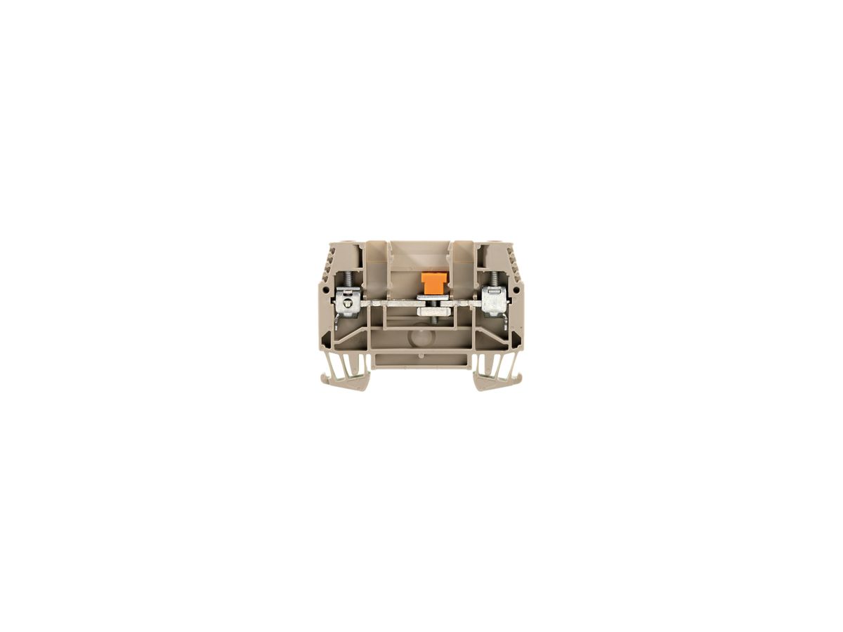 Messtrenn-Reihenklemme Weidmüller WTL 6/1 Schraubanschluss gleitend TS35 beige