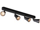 Decken-/Wandleuchte SLV AVO QUAD CW GU10 4×50W 560×95×115mm schwarz