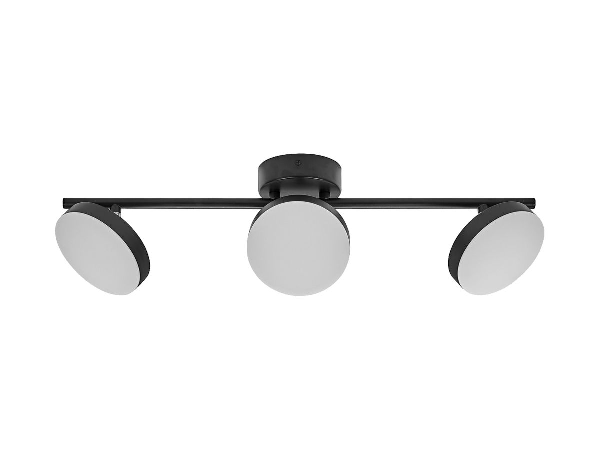 LED-Spot LEDVANCE Decor Moon 16W 840lm 830 580×120×119mm schwarz 3×Spot