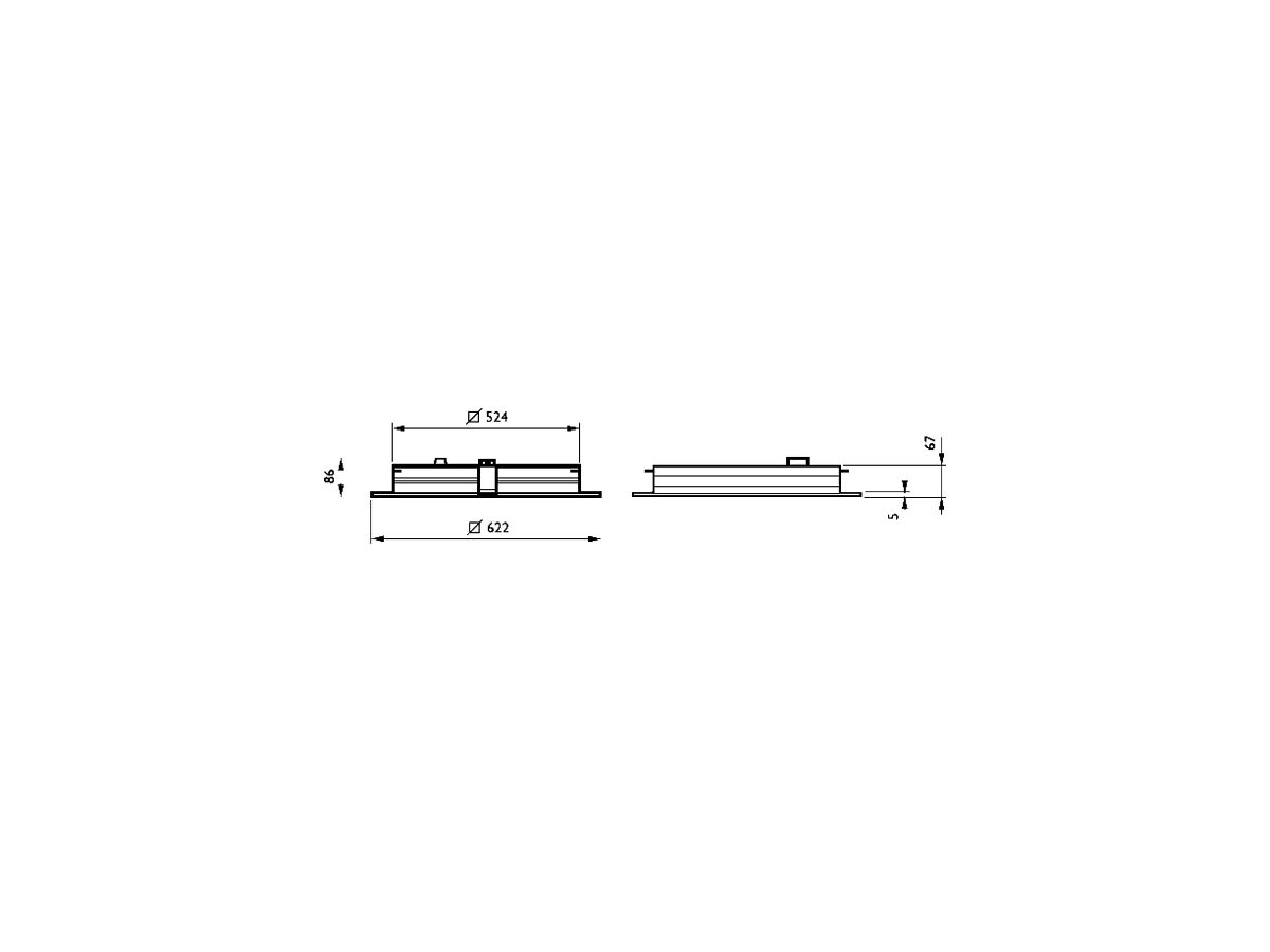 LED-Panelleuchte Philips PowerBalance PIR SEN 64W 7700lm 927…965 DIM 622×622 ws
