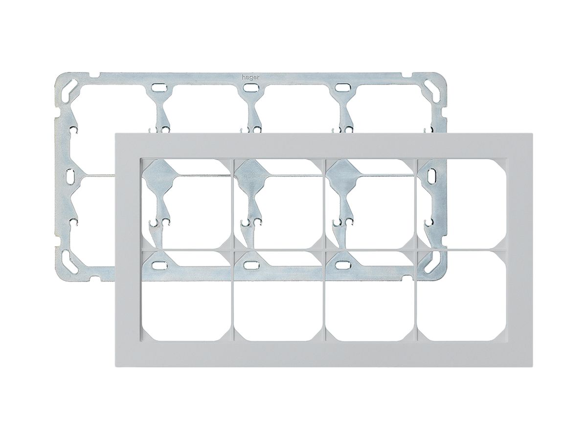 UP-Kopfzeile kallysto.pro 2×4 hellgrau horizontal