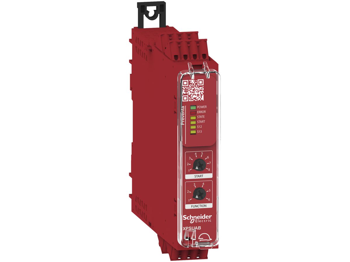 Sicherheitsrelais SE XPSUAB, 6Funktionen/1Kreis, 24V 1S/1Ö/1T PLc FZK