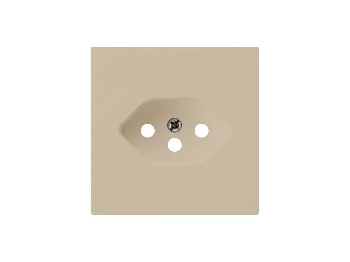 Frontplatte kallysto T13 beige 60×60mm für Steckdose T13