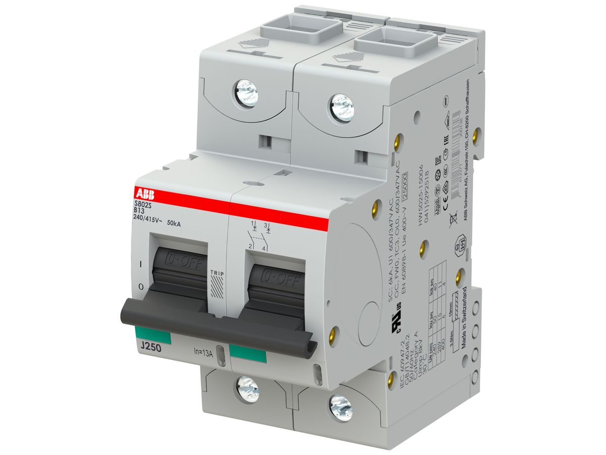 Leitungsschutzschalter ABB S802S-B 13A 50kA