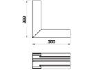 Inneneck Bettermann GEK-A70×130mm reinweiss