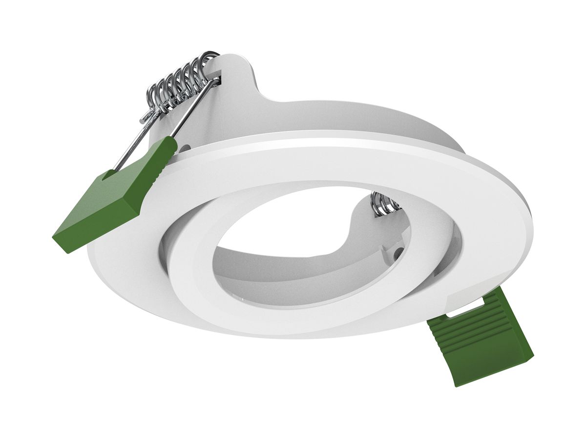 Einbaurahmen Philips RS155Z ADJUST Aluminium Ø85×29mm weiss