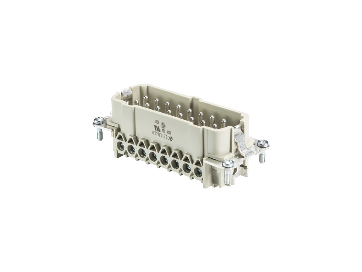Steckereinsatz Wieland Electric revos BAS STS 16 2,5 50 16 16A 500V 0.5…2.5mm²