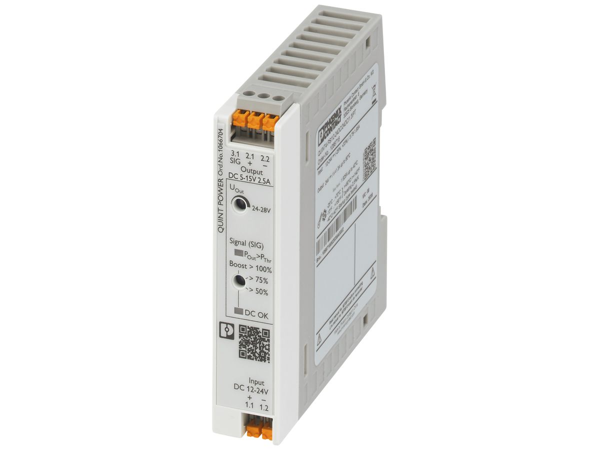 Wandler PX QUINT4-PS/12-24DC/5-15DC/2.5/PT DC/DC IN 24VDC OUT 12VDC/2.5A