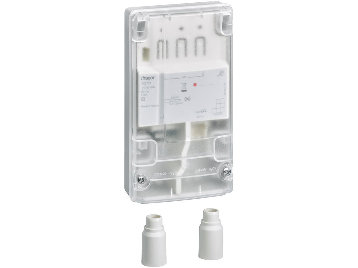 Impuls-Gateway KNX Hager TXE771 1 Eingang