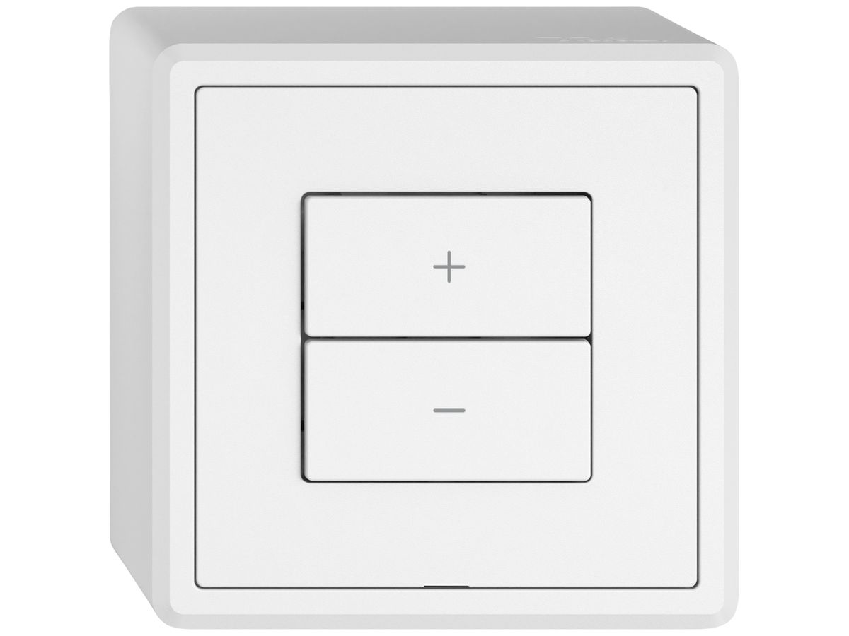 AP-Nebenstelle Dimmer EDIZIO.liv Wiser SNAPFIX® 2 Tasten ws
