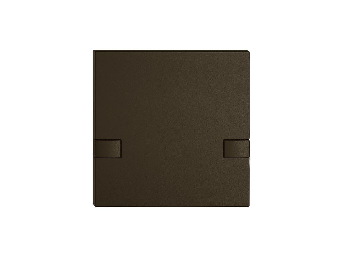 Taste 1/1 EDIZIO.liv KNX und UNI mit SNAPFIX® ohne LED 2-Tastenbedienung br