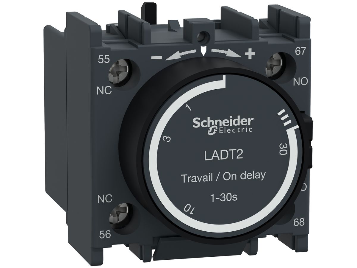 Zeitschaltblock Schneider Electric LADT2 ansprechverzögert TeSys