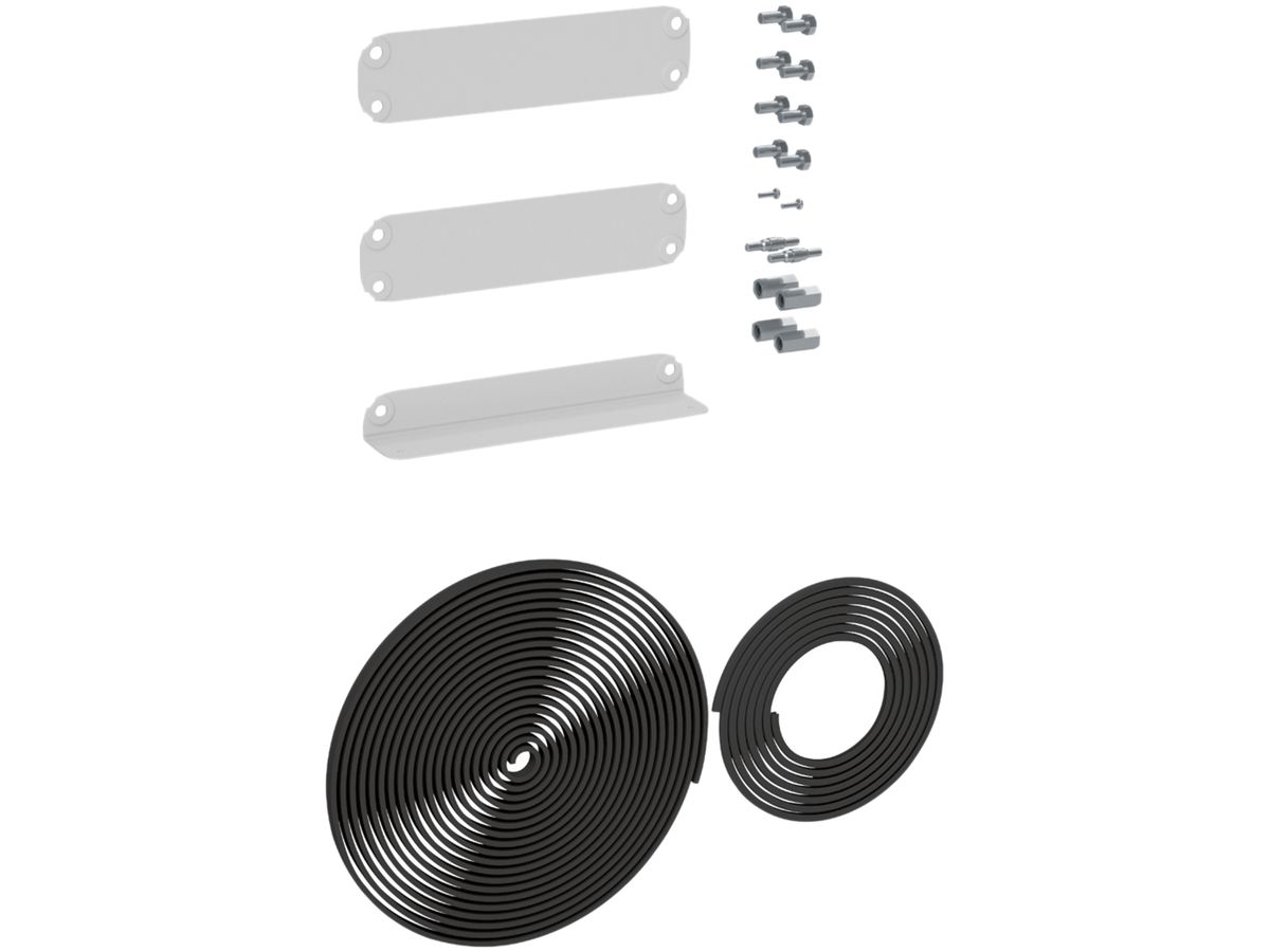 Adapter Hager univers für seitliches Anreihen von 275mm FR Schränken