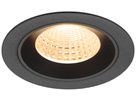 EB-LED-Deckenleuchte SLV NUMINOS M 12W 1700lm 2700K WB DALI DIM Ø105×68mm sz